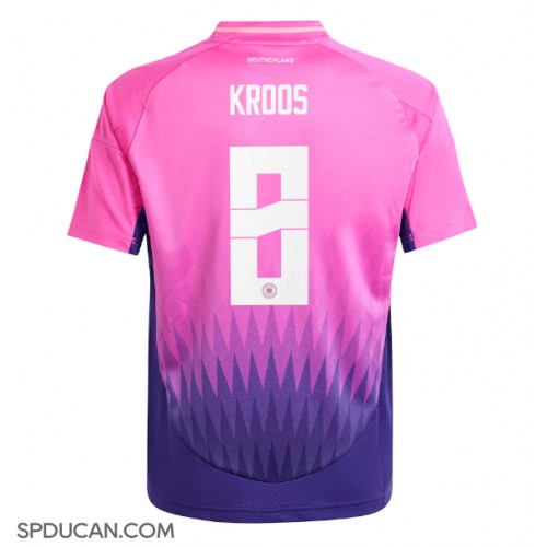 Muški Nogometni Dres Njemačka Toni Kroos #8 Gostujuci EP 2024 Kratak Rukav